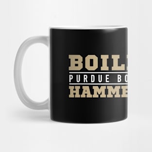 Purdue University Boilermakers Between The Lines Mug